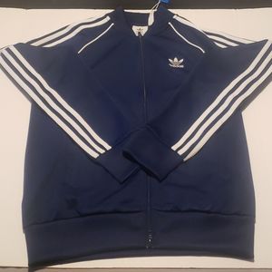 Adidas track top original night sky/white